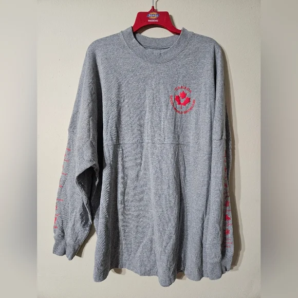 Disney Epcot Spirit Jersey Canada Long Sleeve XXL - Picture 2 of 6